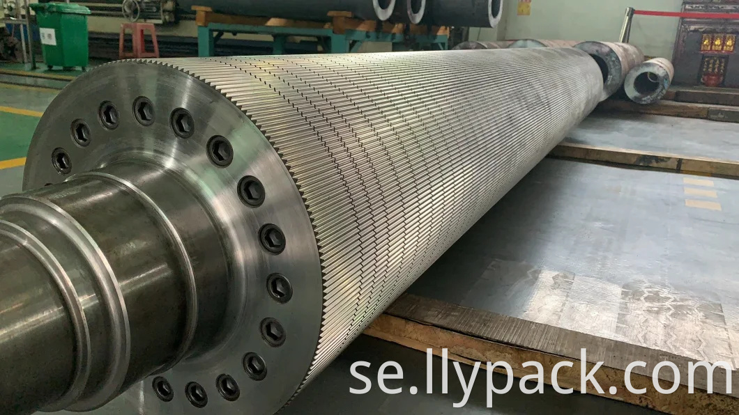 Internal Suction Quincunx Corrugated Roller
